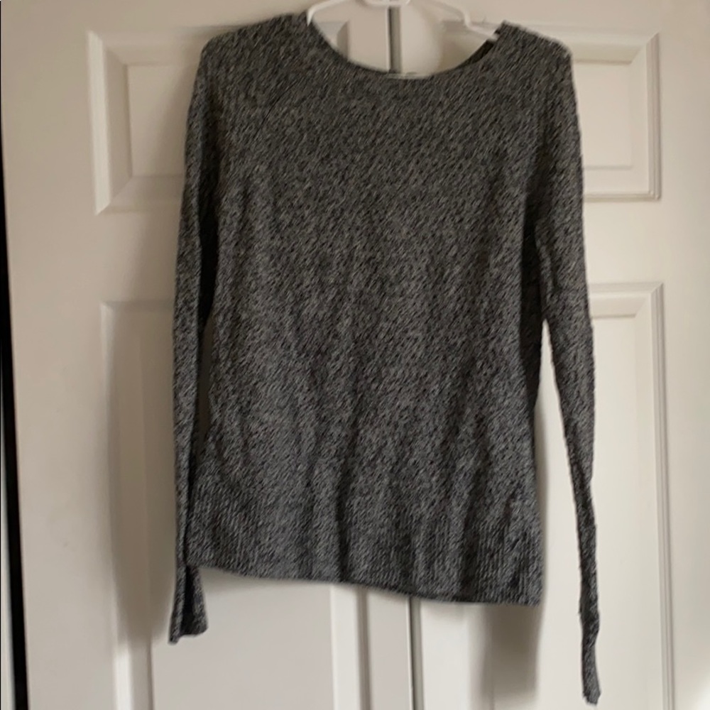 AE Black and White Sweater